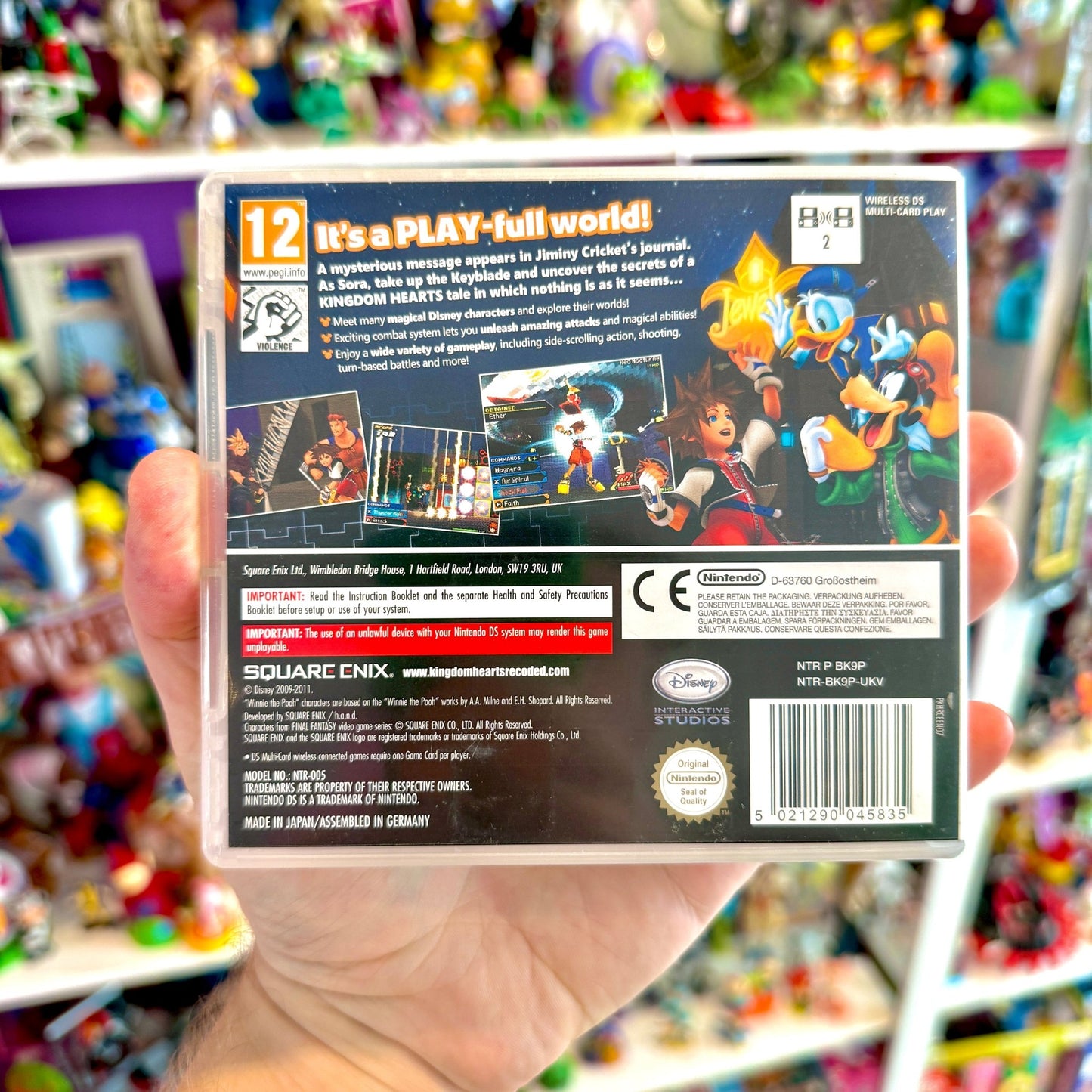 Kingdom Hearts: Re:coded (Nintendo DS) - PopCultGang