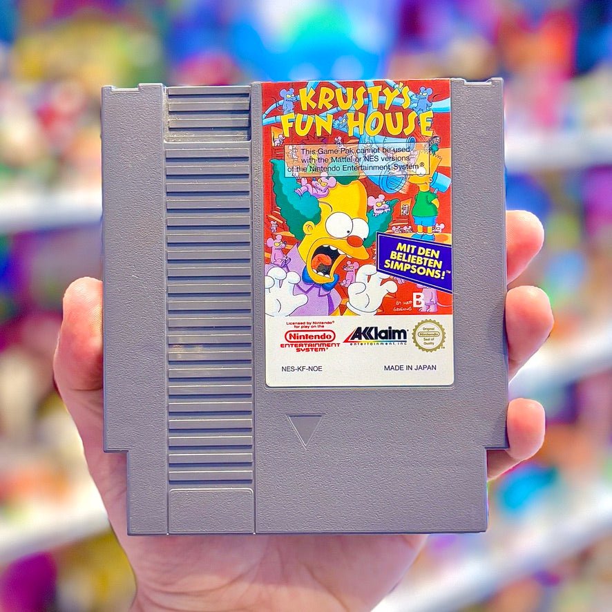Krusty's Fun House (NES) - PopCultGang