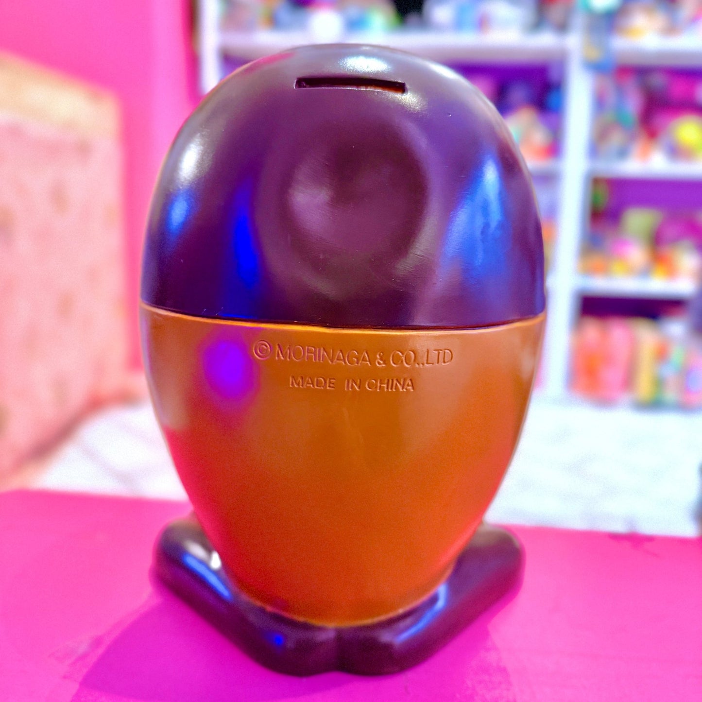 Kyoro - Chan: Chocolate Bird Candy Mascot - Super Jumbo Bank (Japan, 90s) - PopCultGang