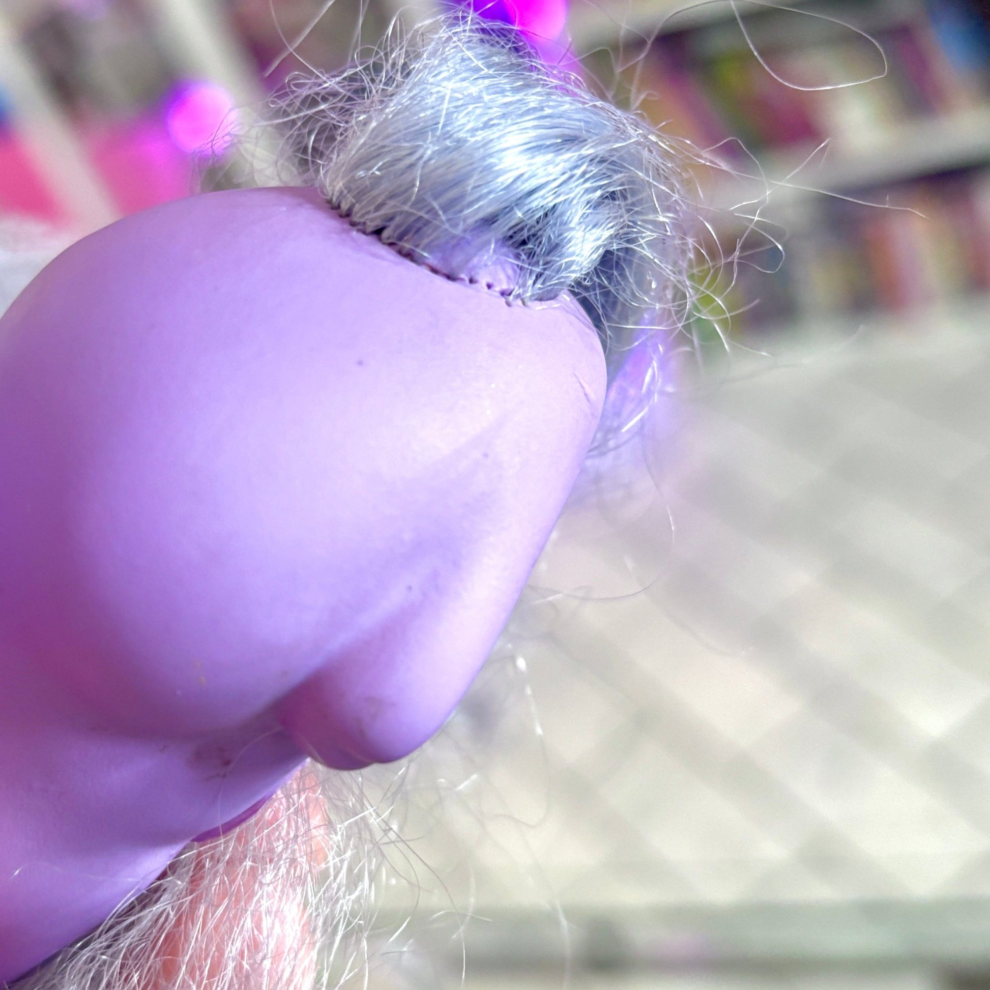 Lady Lovely Locks: Curly Kittens Purple Purr (80s) - PopCultGang