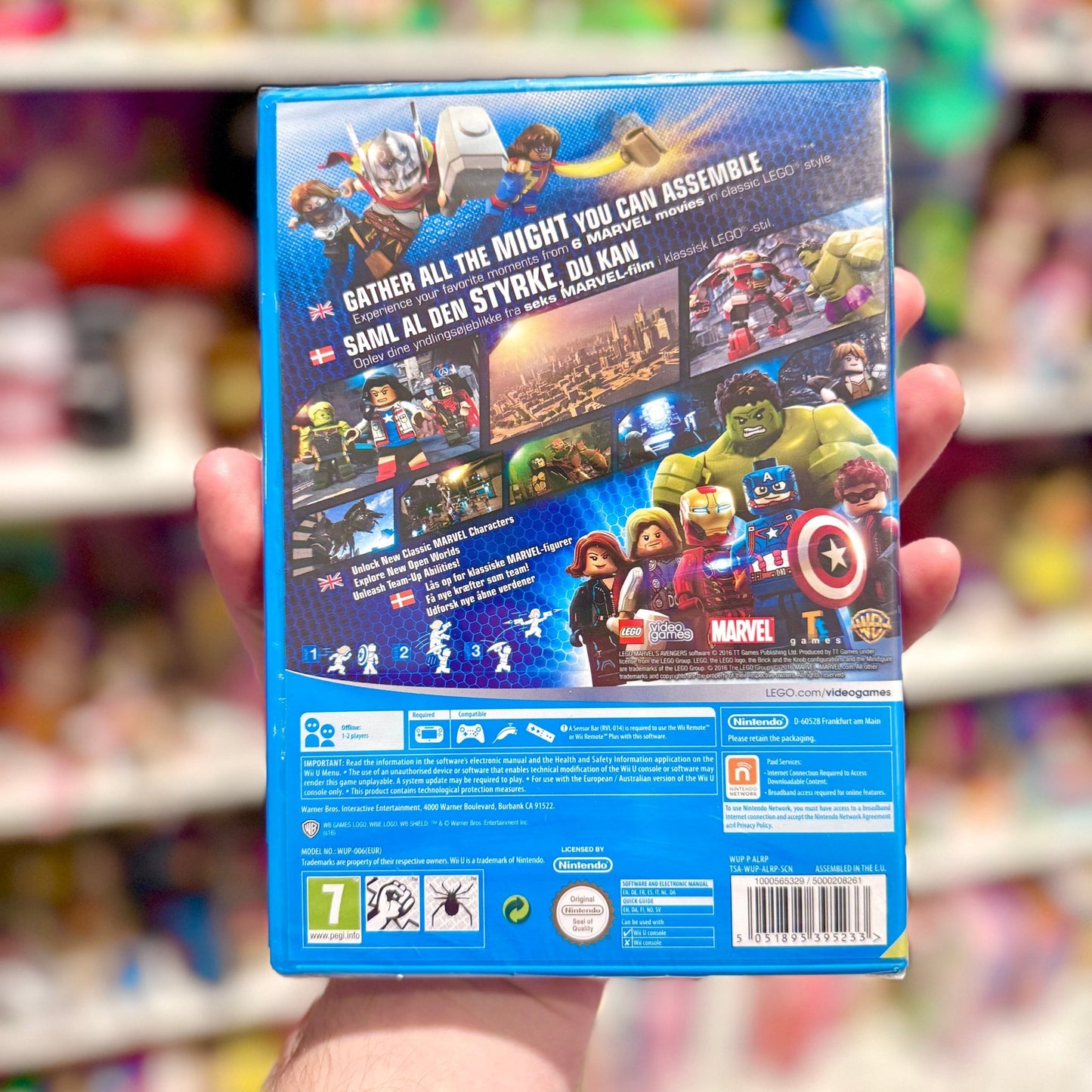 Lego Avengers (sealed, Wii U) - PopCultGang
