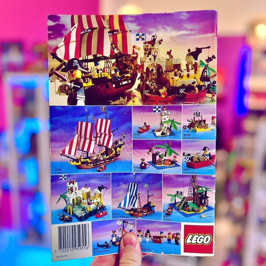 "Lego Piraterne: Den Gyldne Mønt" - Lego 6255 Comic Book, Danish (1989) - PopCultGang