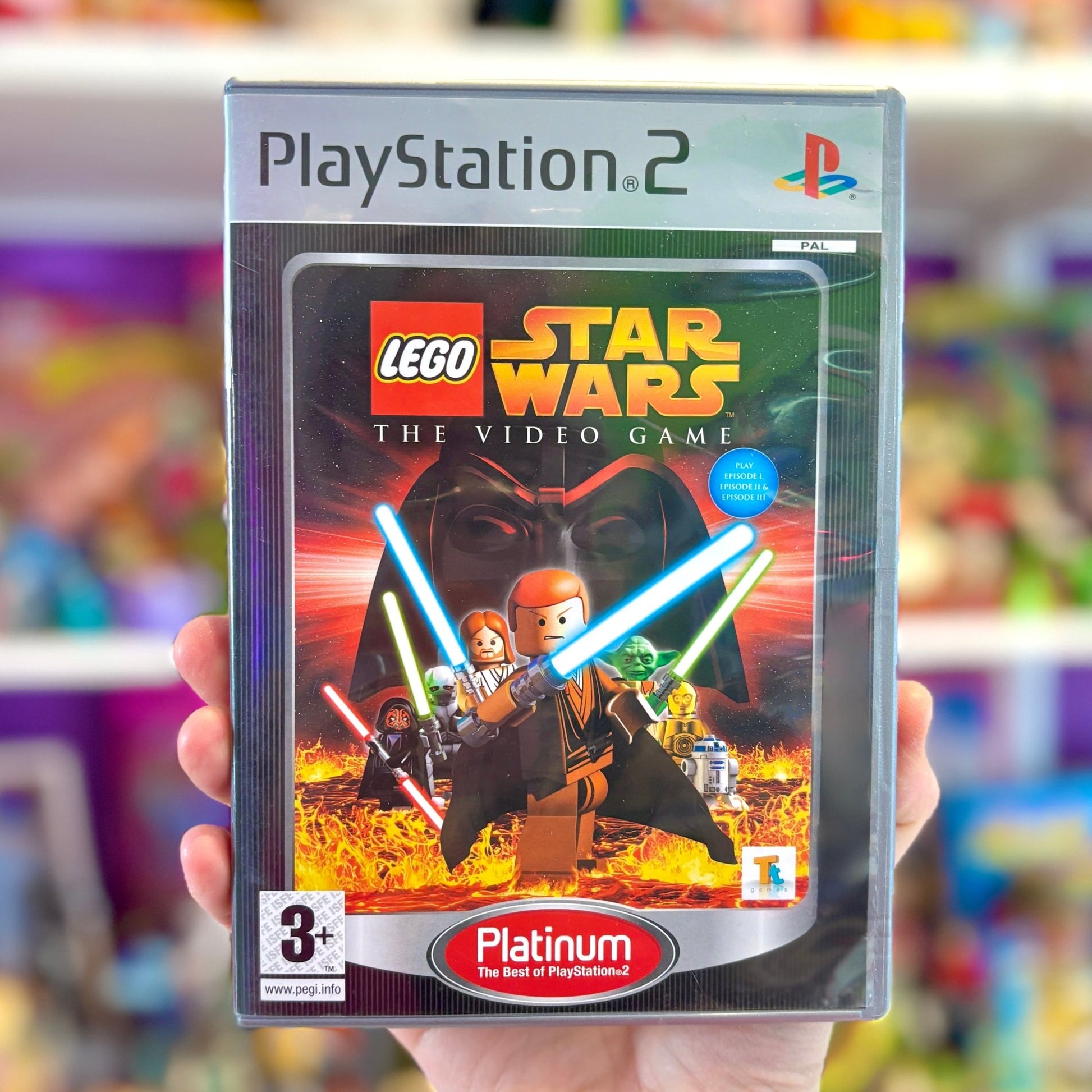 Lego Star Wars (Platinum, PS2) - PopCultGang