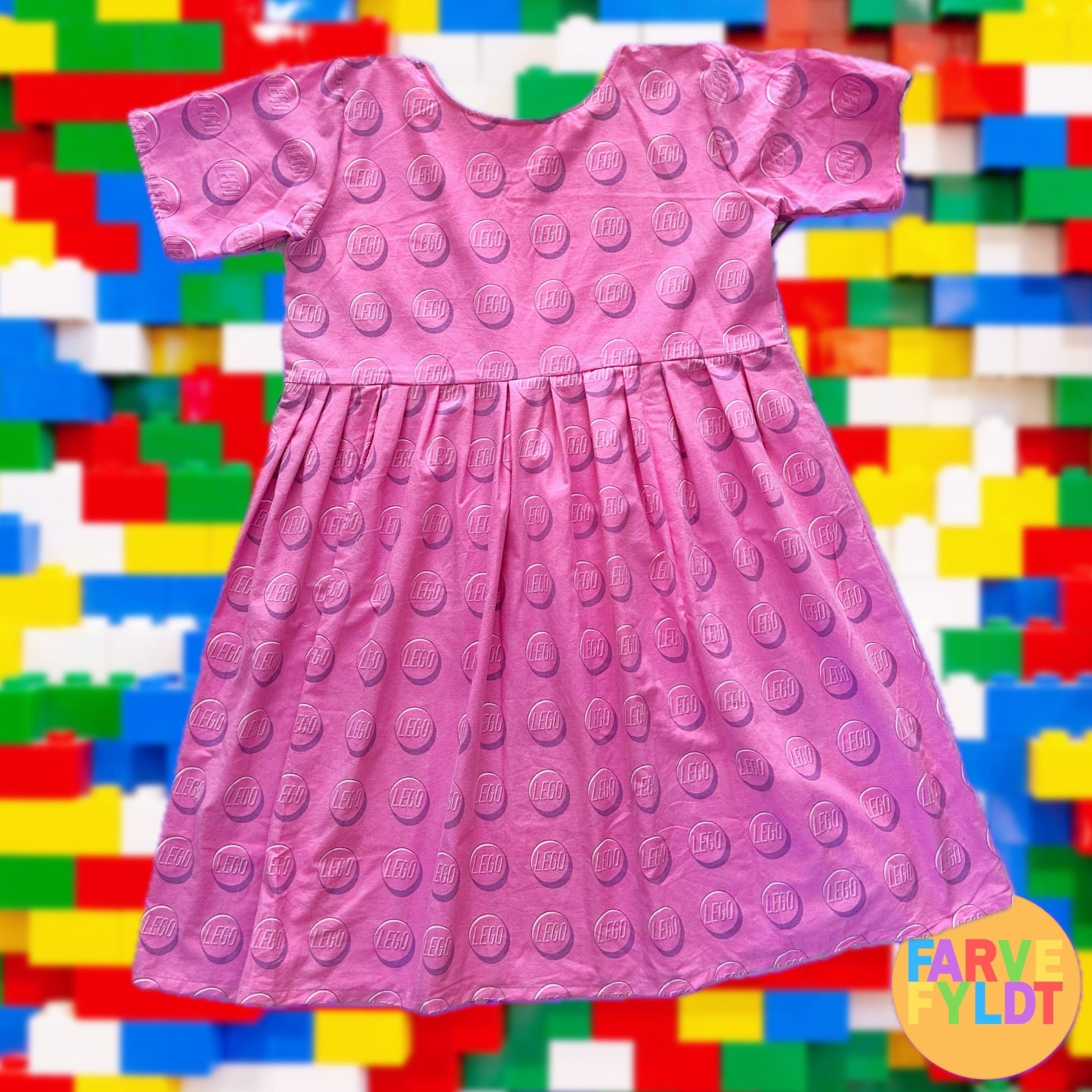 LEGO Upcycled Pink Dress (FARVEFYLDT x POPCULTGANG) - PopCultGang