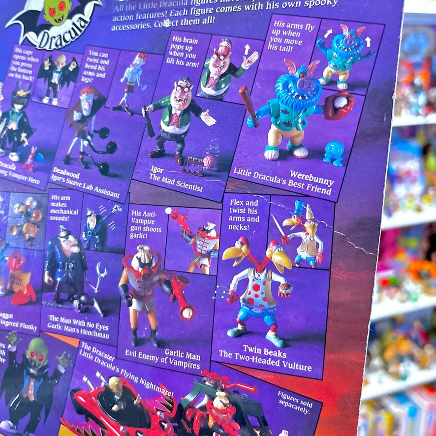 Little Dracula: Garlic Man Action Figure (MOC, DreamWorks, 1991) - PopCultGang