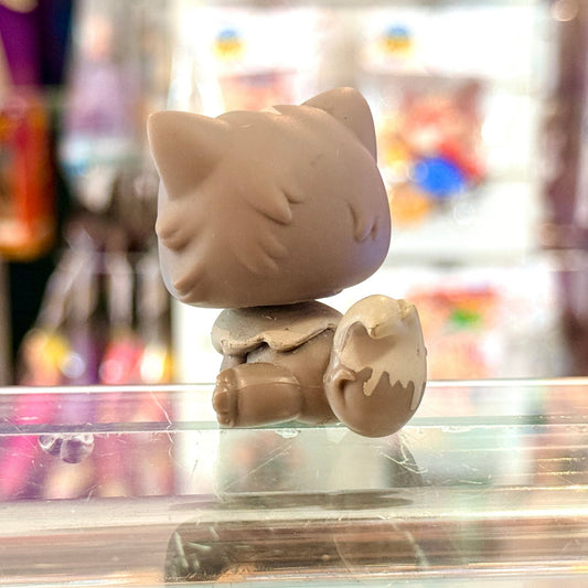Littlest Pet Shop: 973 Gray Persian Cat (Hasbro, 2000s) - PopCultGang
