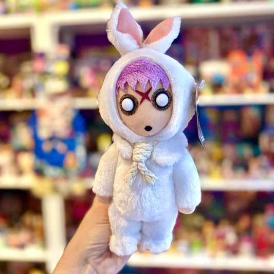 Living Dead Dolls Plush: Creepy Cuddlers - Eggzorcist (Series 1, Mezco, 2000s) - PopCultGang