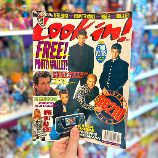 Look In! Magazine (April, 1992) - PopCultGang