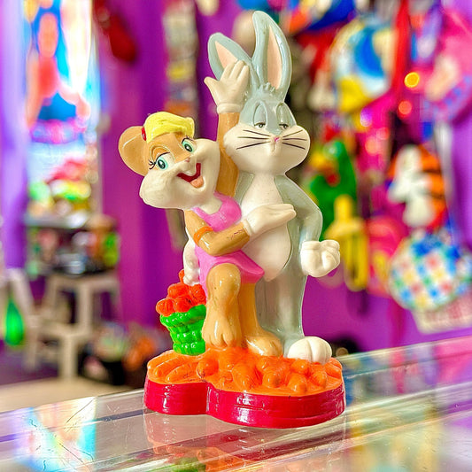 Looney Tunes: Bugs Bunny & Lola Bunny PVC Valentine Figure (90s) - PopCultGang