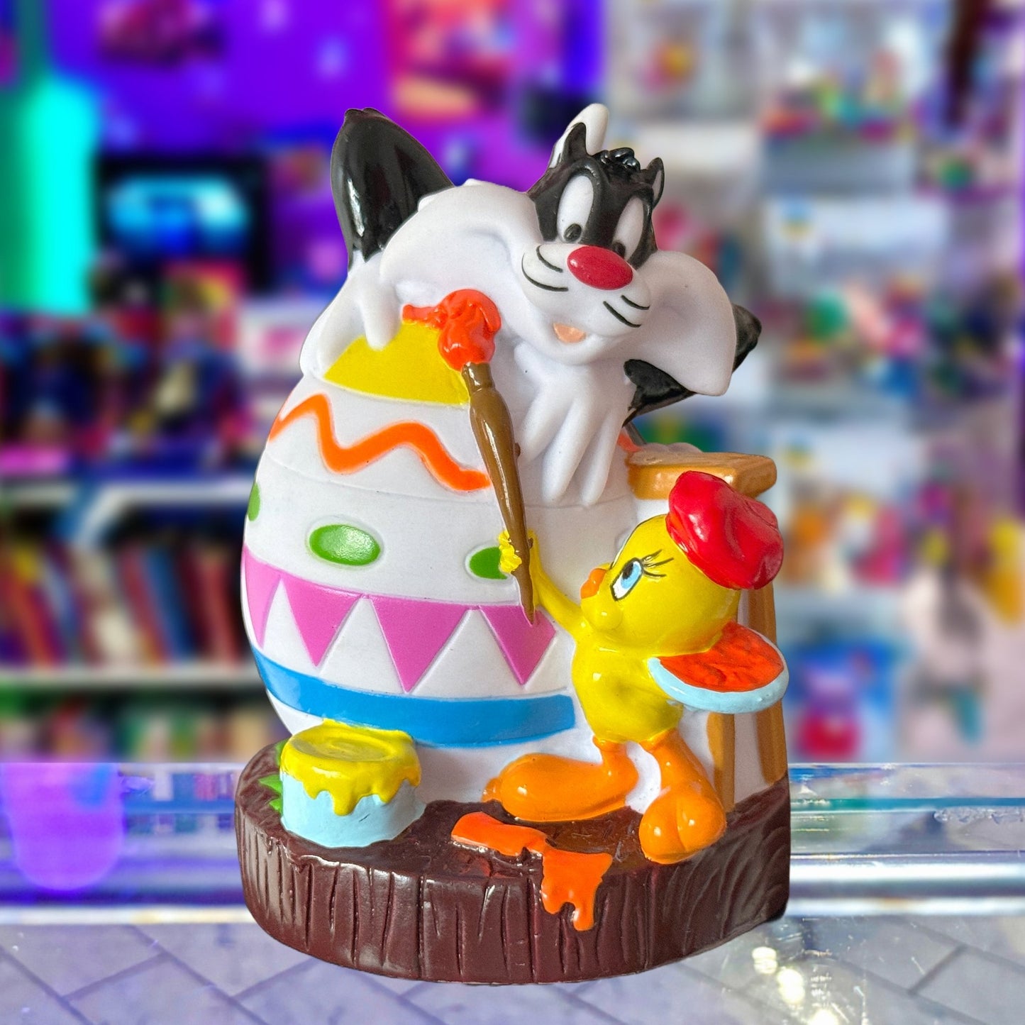 Looney Tunes: Sylvester & Tweety Easter PVC Figure (90s) - PopCultGang