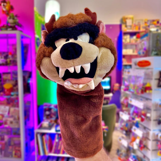 Looney Tunes: Taz The Tazmanian Devil Hand Puppet Plush (90s) - PopCultGang