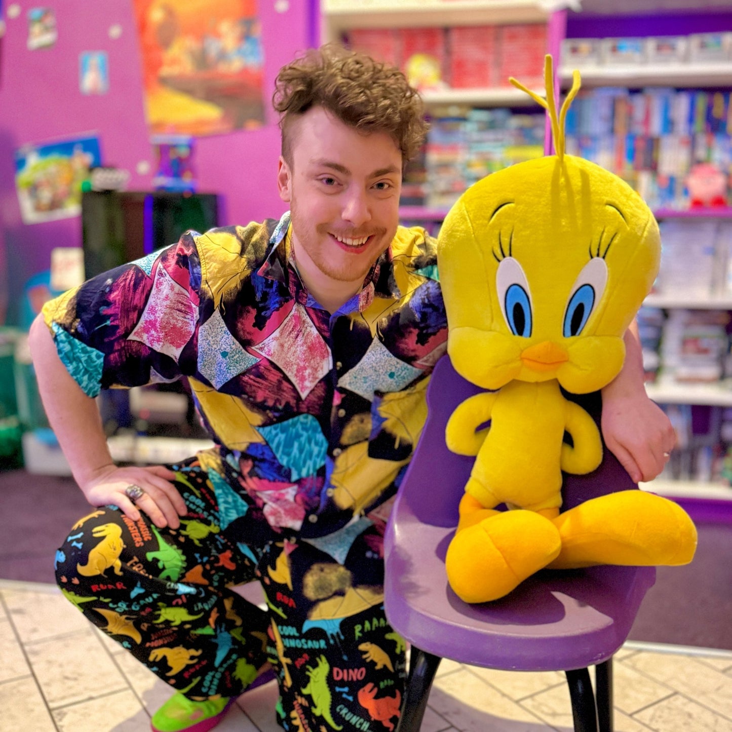 Looney Tunes: Tweety Plush 60 Cm Y2K Style (Warner Bros, 2000s) - PopCultGang