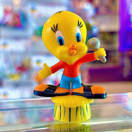 Looney Tunes: Tweety Singing PVC Figure (90s) - PopCultGang