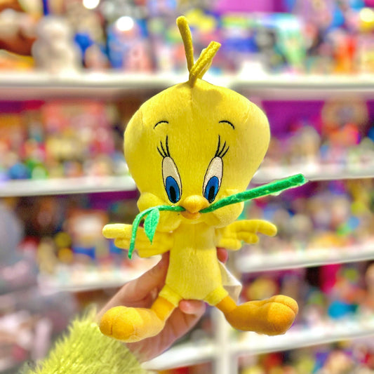 Looney Tunes: Tweety with leaf Plush (90s) - PopCultGang