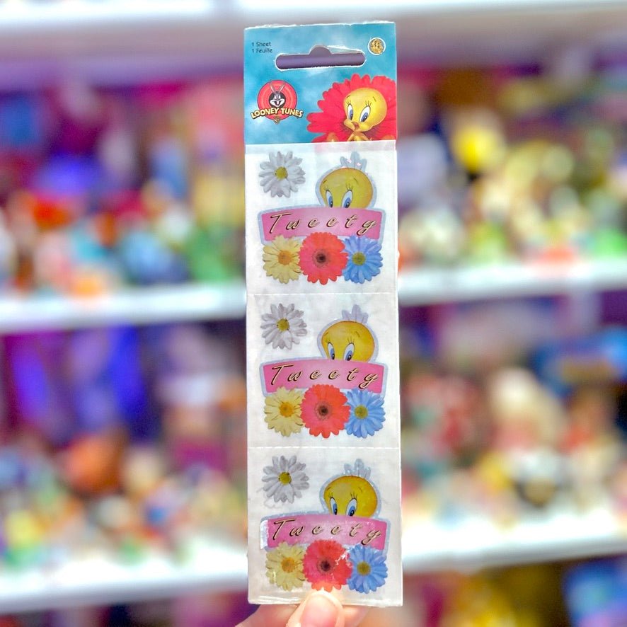 Looney Tunes: Tweety Y2K Flower Stickers (Sandylion, 2000) - PopCultGang