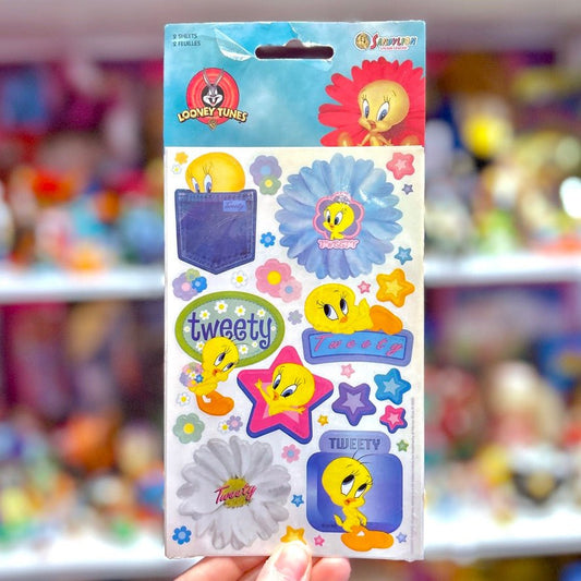 Looney Tunes: Tweety Y2K Flower Stickers (Sandylion, 2000) - PopCultGang