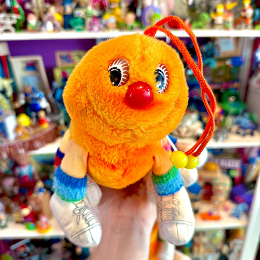 Lots - A - Lots - A - Leggggggs: Orange 60cm Caterpillar Plush (1984) - PopCultGang