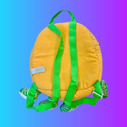 Lots - A - Lots - A - Leggggggs: Yellow Backpack Green Caterpillar (90s) - PopCultGang