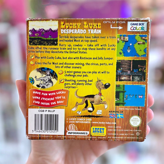 Lucky Luke: Desperado Train (CIB, Gameboy Color) - PopCultGang