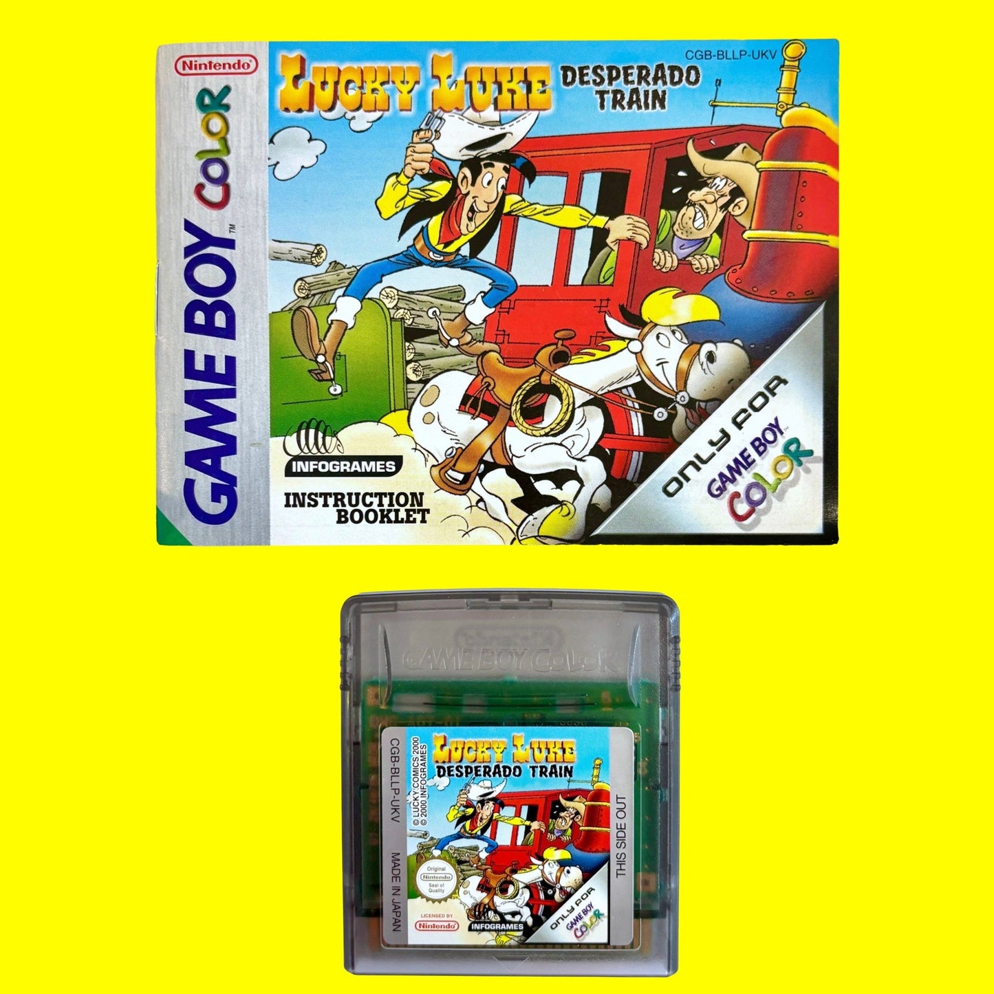Lucky Luke: Desperado Train (CIB, Gameboy Color) - PopCultGang