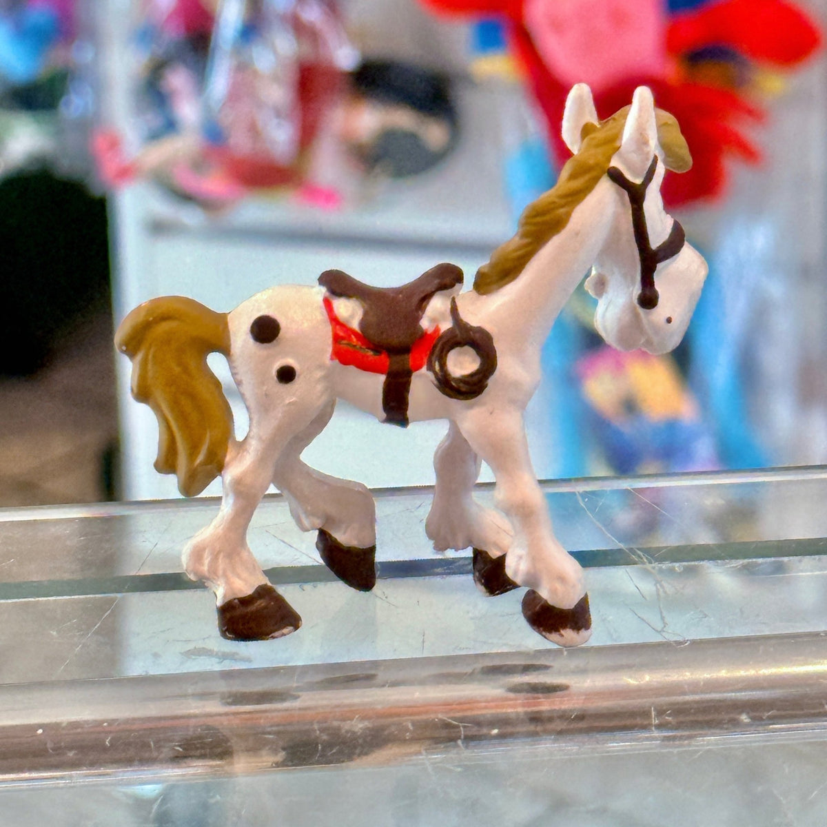 Lucky Luke: Jolly Jumper The Horse PVC figure (Bully, 80s) - PopCultGang