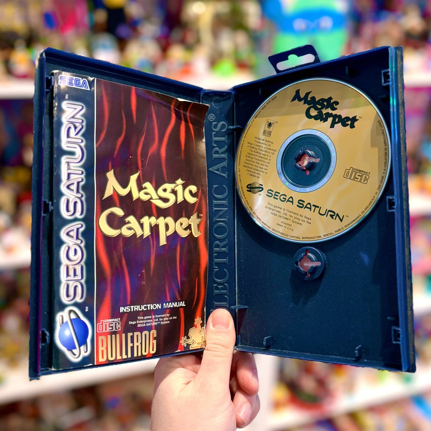 Magic Carpet (Sega Saturn) - PopCultGang