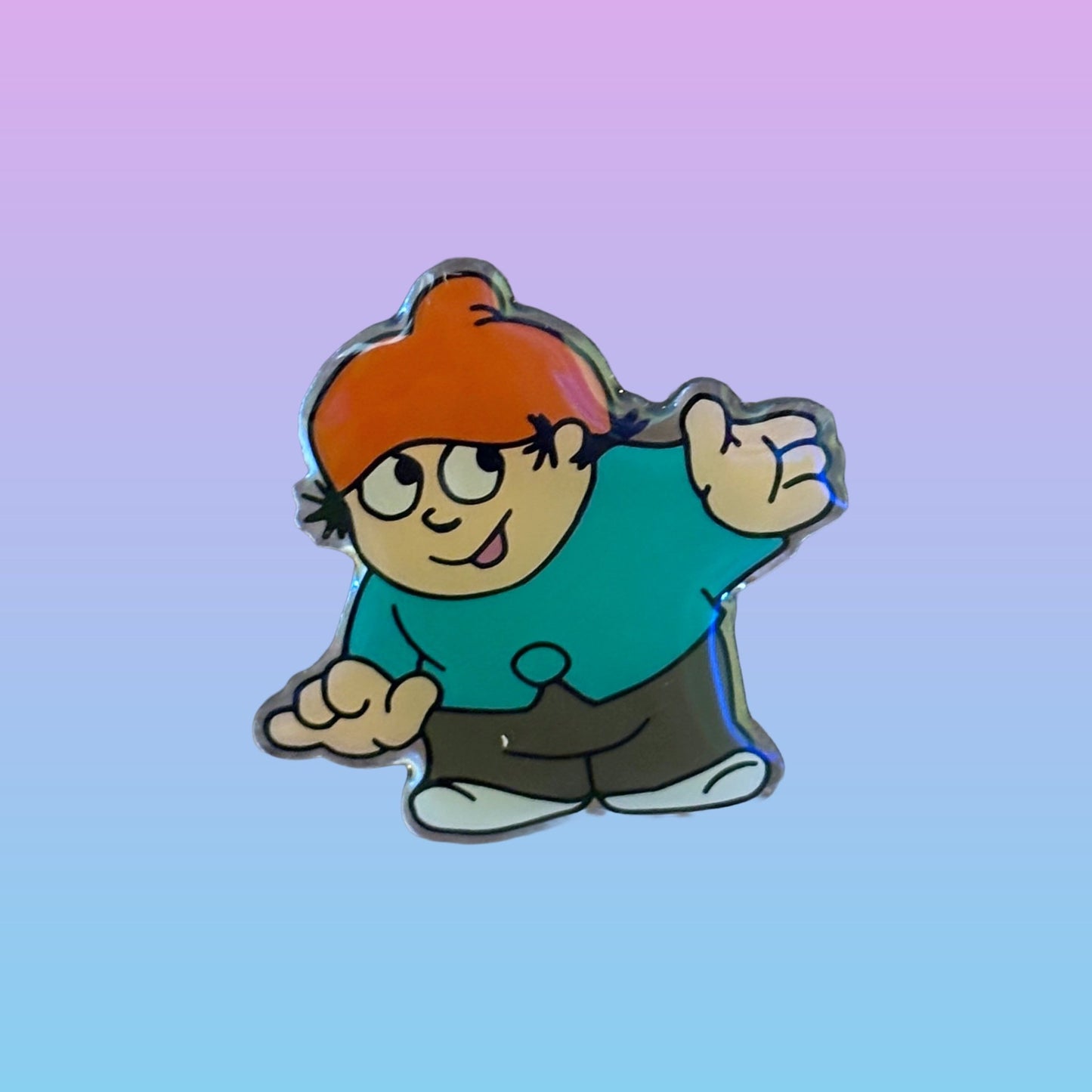 Mainzel-Männchen Enamel Pin (90s) - PopCultGang