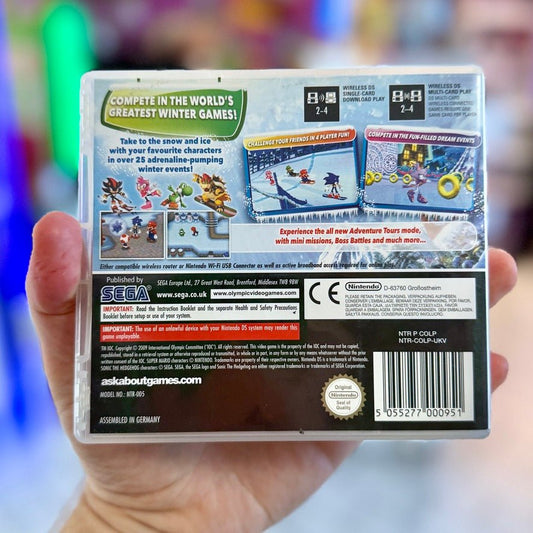 Mario and Sonic at The Olympic Winter Games (Nintendo DS) - PopCultGang