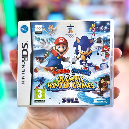 Mario and Sonic at The Olympic Winter Games (Nintendo DS) - PopCultGang