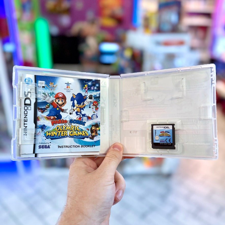 Mario and Sonic at The Olympic Winter Games (Nintendo DS) - PopCultGang