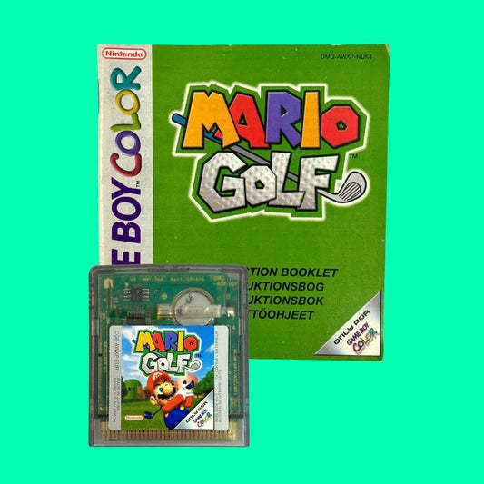 Mario Golf (Gameboy Color) - PopCultGang