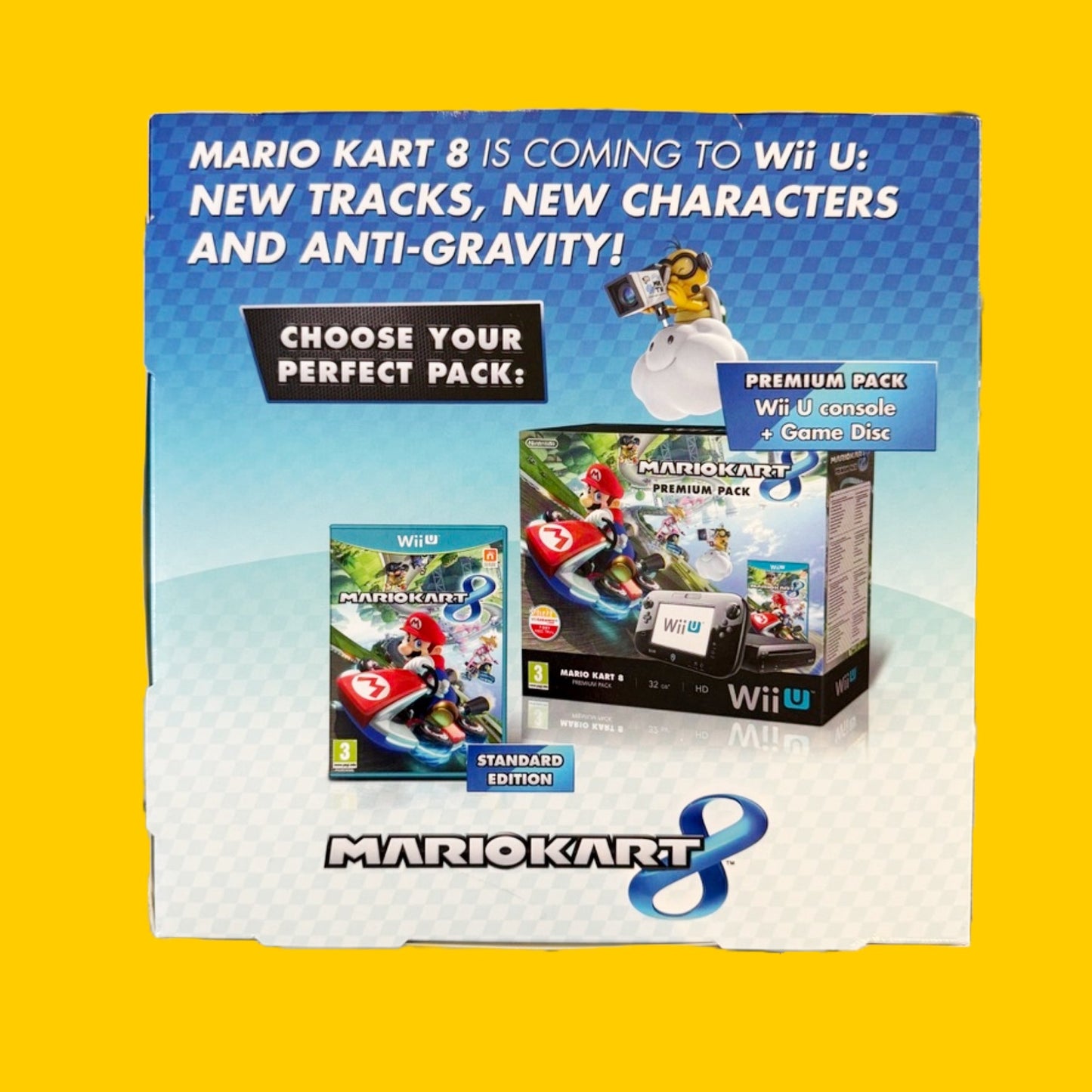 Mario Kart 8 Store Display Cubes (Wii U, 2014) - PopCultGang