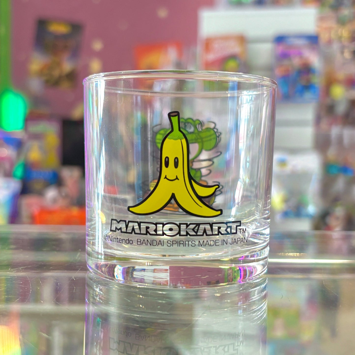 Mario Kart: Yoshi & Banana Glass (Nintendo, Japan Exclusive) - PopCultGang