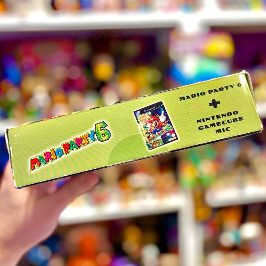 Mario Party 6 + Microphone (big box, Gamecube) - PopCultGang