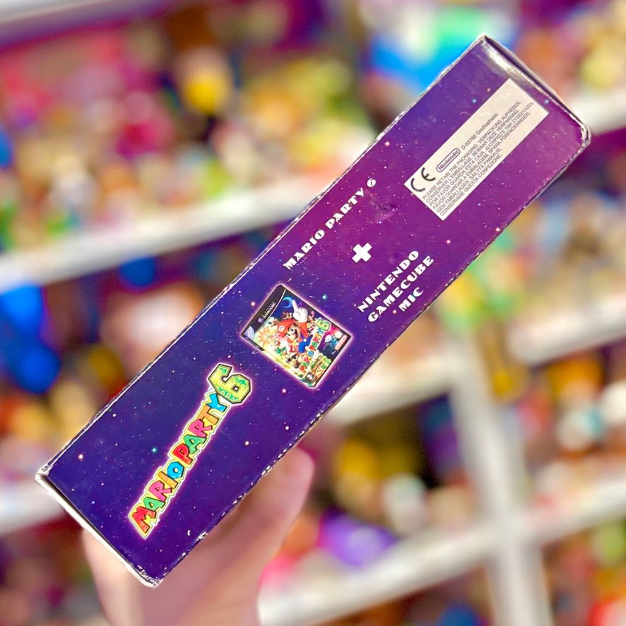 Mario Party 6 + Microphone (big box, Gamecube) - PopCultGang