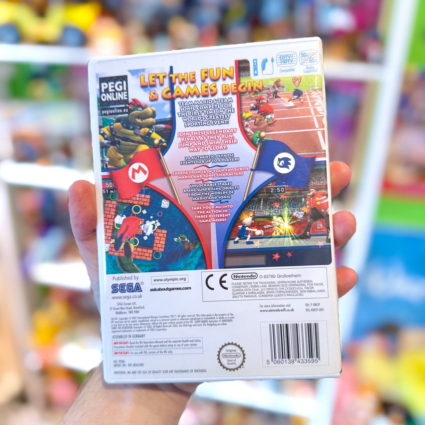 Mario & Sonic At The Olympic Games (Wii) - PopCultGang