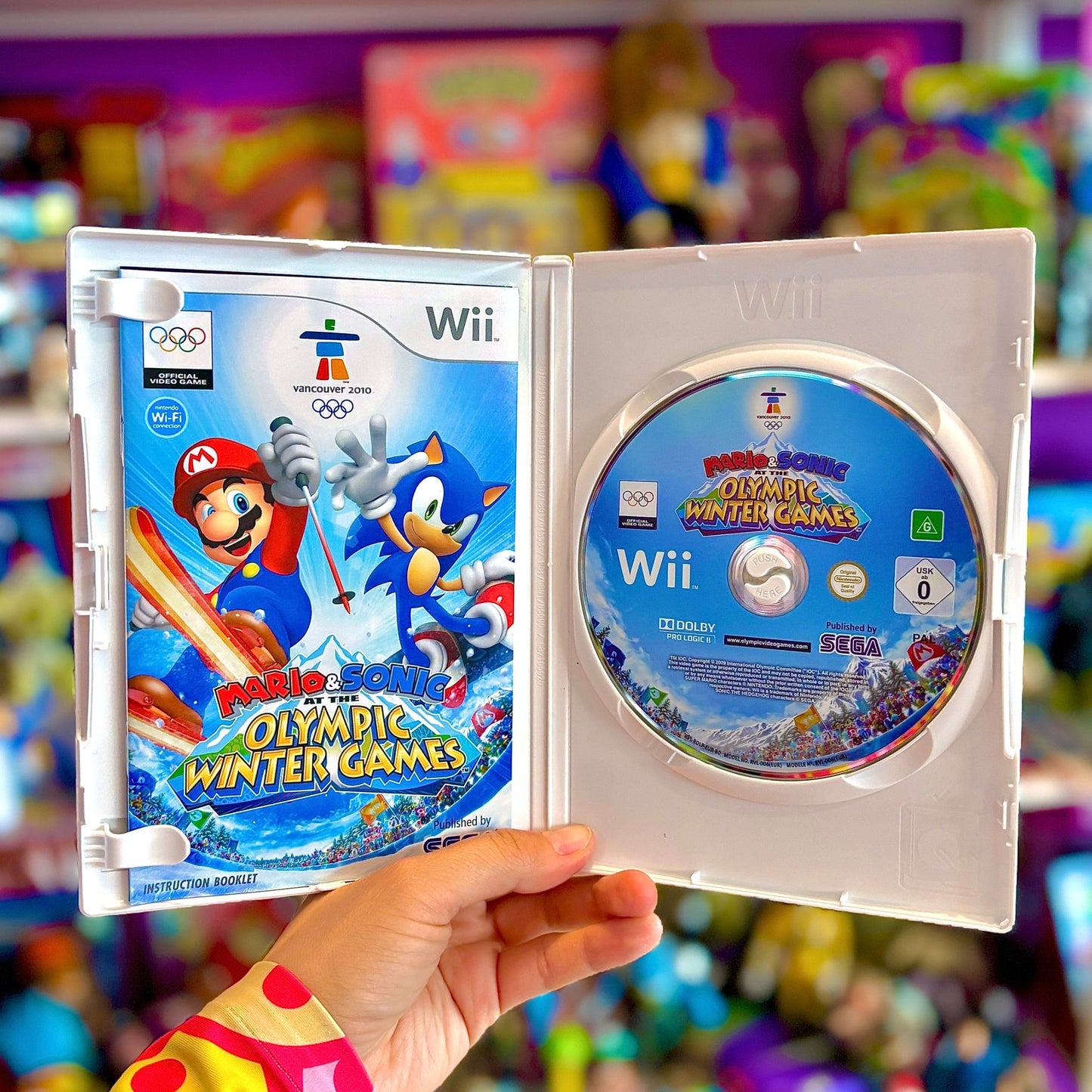 Mario & Sonic At The Olympic Winter Games (Wii) - PopCultGang