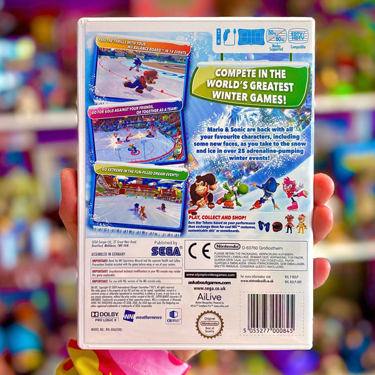Mario & Sonic At The Olympic Winter Games (Wii) - PopCultGang