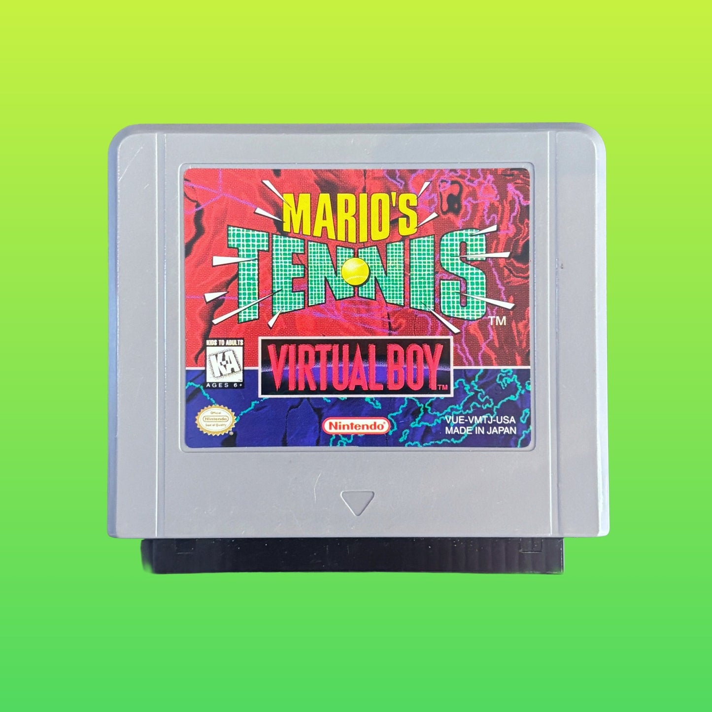 Mario Tennis (USA, Nintendo Virtual Boy) - PopCultGang