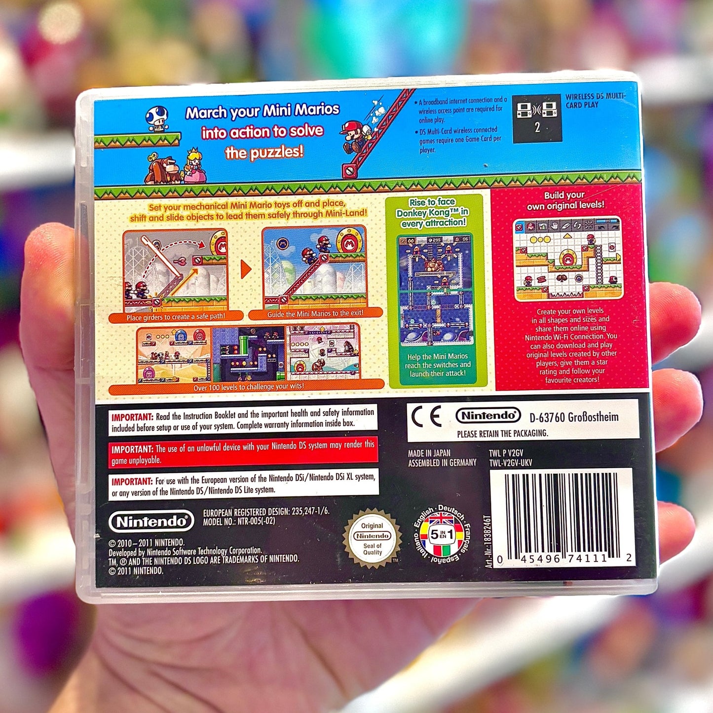 Mario VS Donkey Kong: Miniland Mayhem (Nintendo DS) - PopCultGang