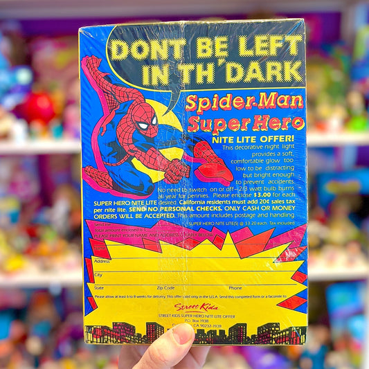 Marvel Comics Adventure Cookies + Spider - Man Coin Bank (80s) - PopCultGang