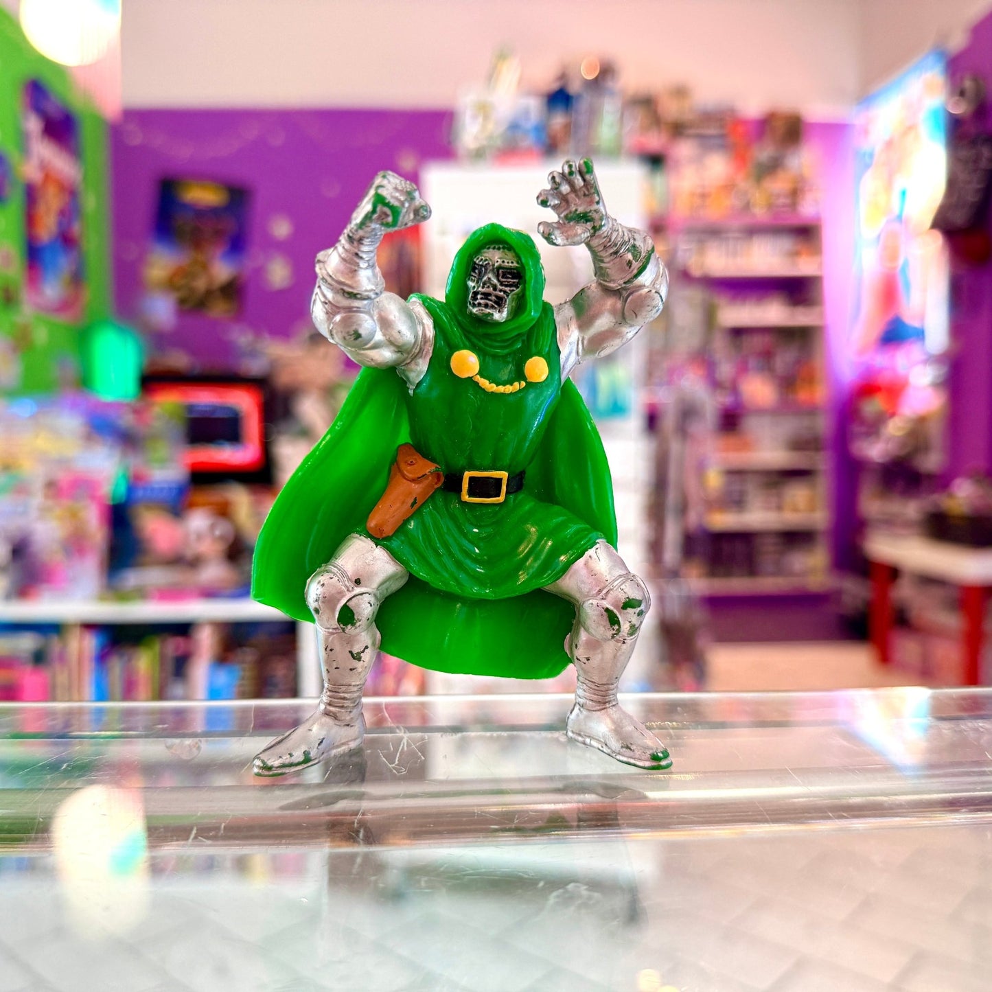 Marvel Comics: Dr. Doom PVC Rubber Figure (Marvel Comics, 90s) - PopCultGang