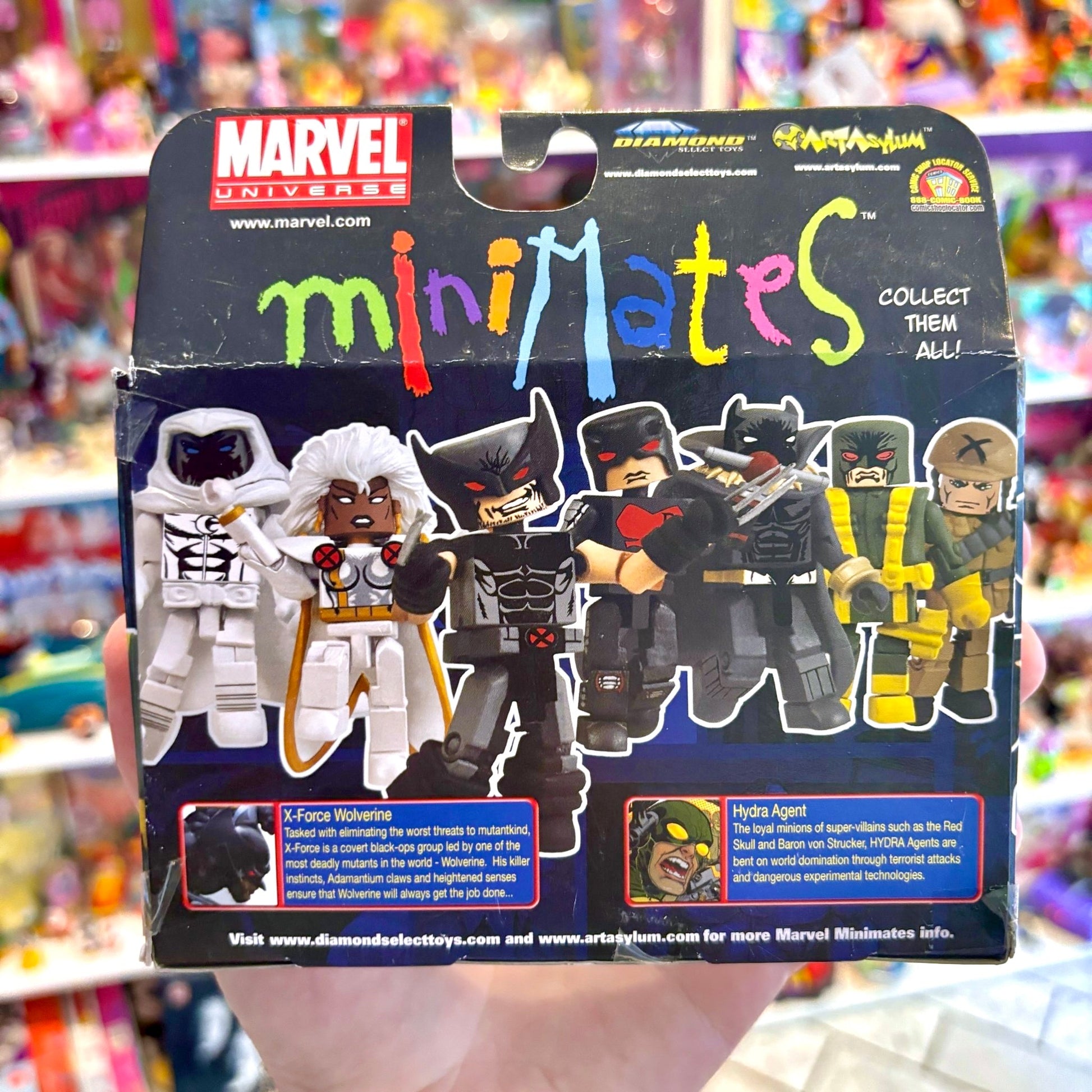 Marvel Minimates: X - Force Wolverine & Hydra Agent Figure Set (2000s) - PopCultGang