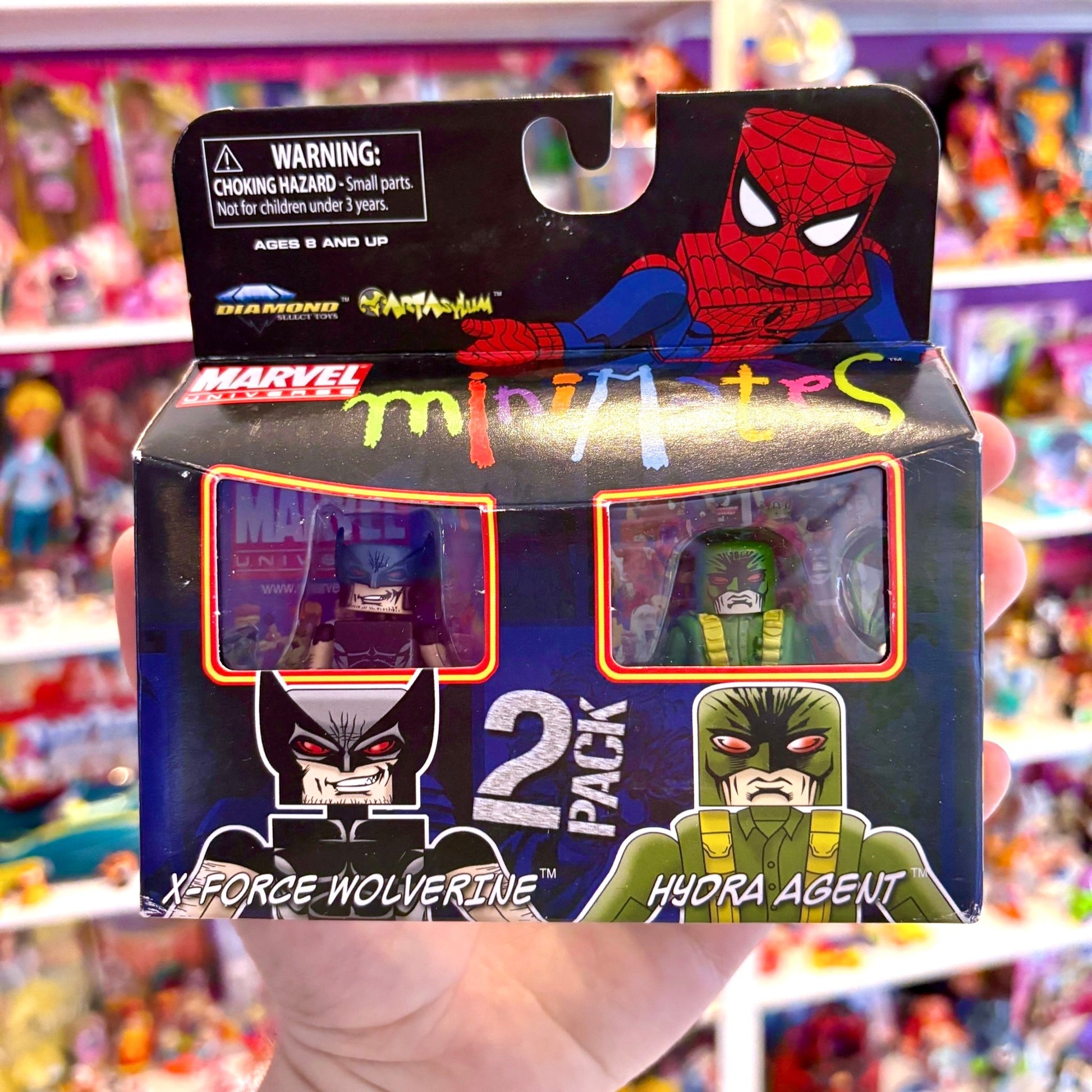 Marvel Minimates: X - Force Wolverine & Hydra Agent Figure Set (2000s) - PopCultGang