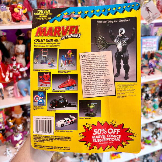 Marvel Super Heroes: Venom - Living Skin Slime Pores (Action Figure) - PopCultGang