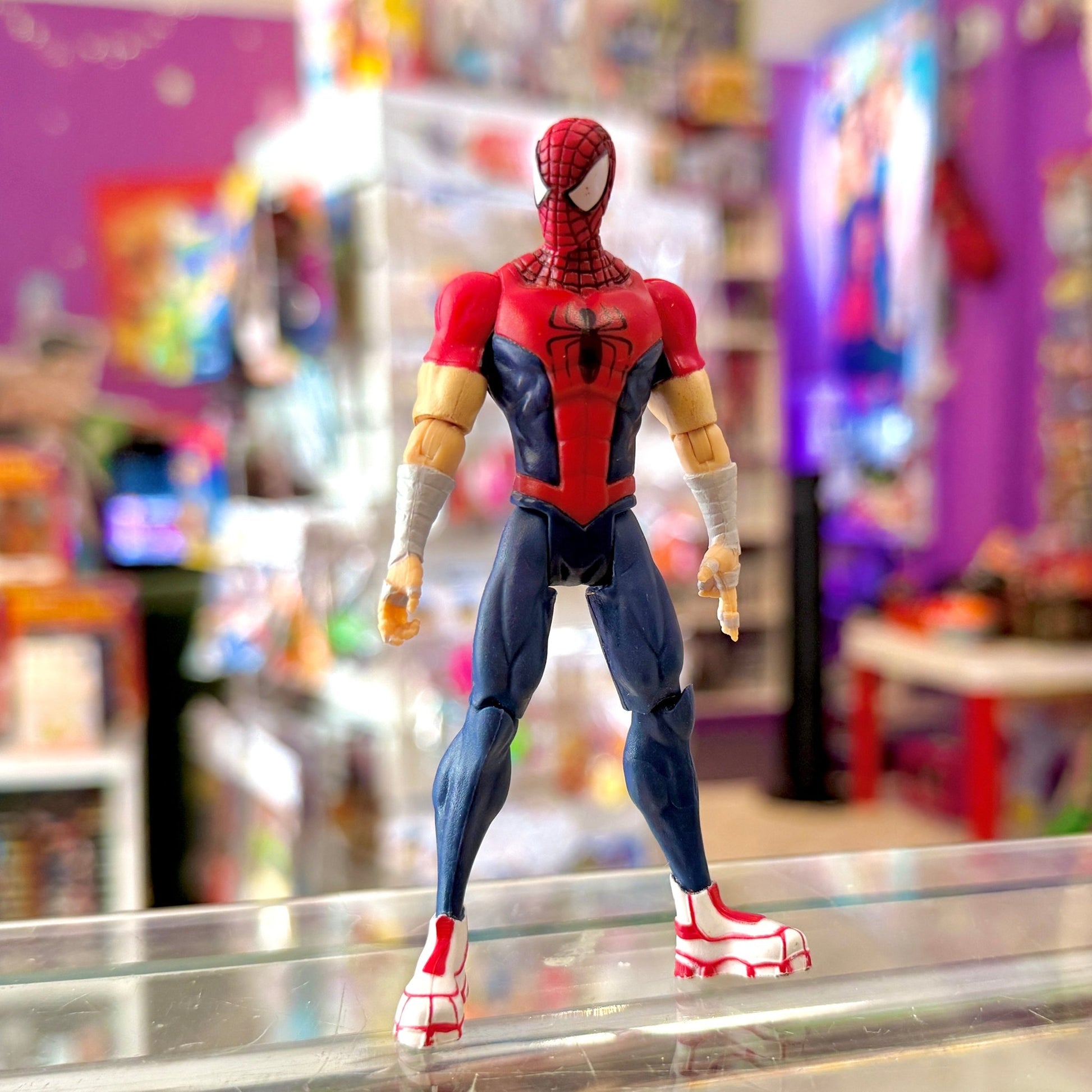 Marvel Universe: Amazing Grappling Hook Spider - Man Action Figure (2012) - PopCultGang