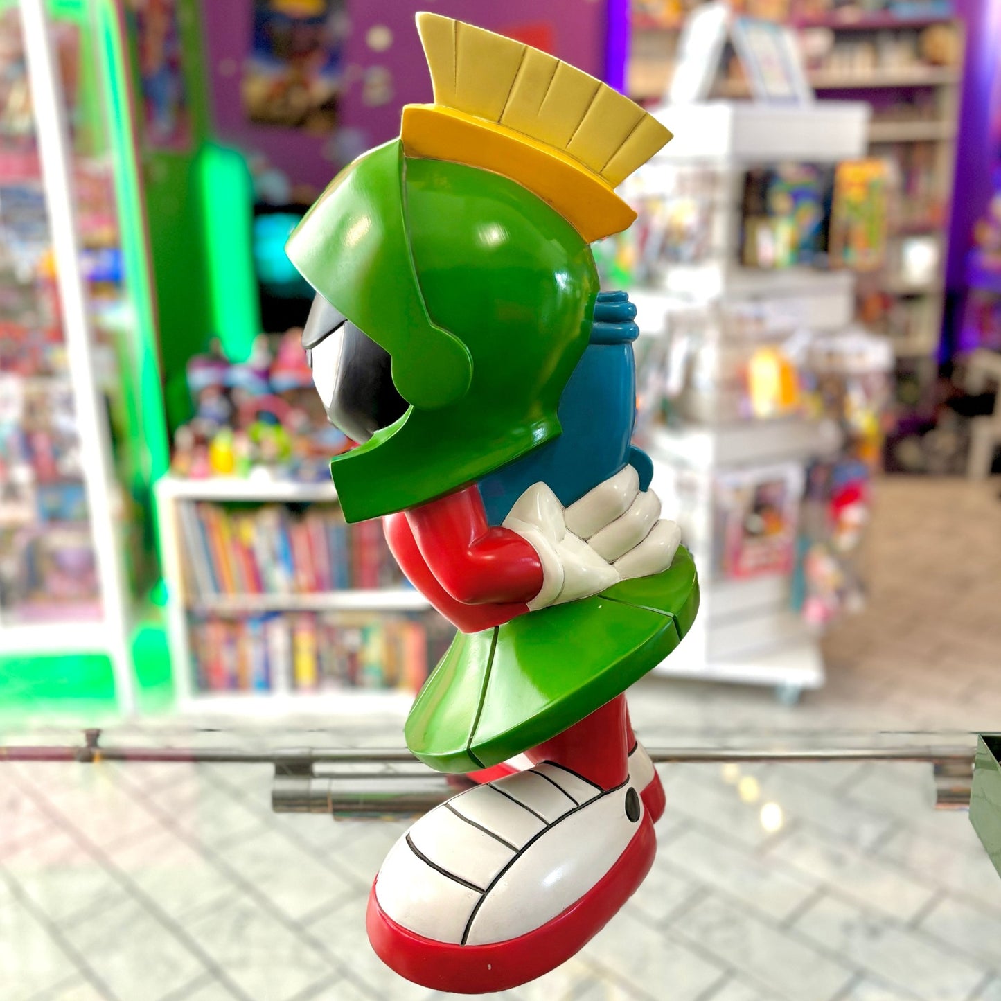 Marvin The Martian Ceramic Statue (90s) - PopCultGang