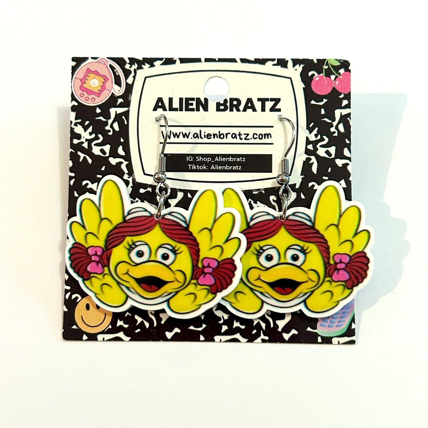 McDonald's Birdie the Early Bird Earrings - PopCultGang