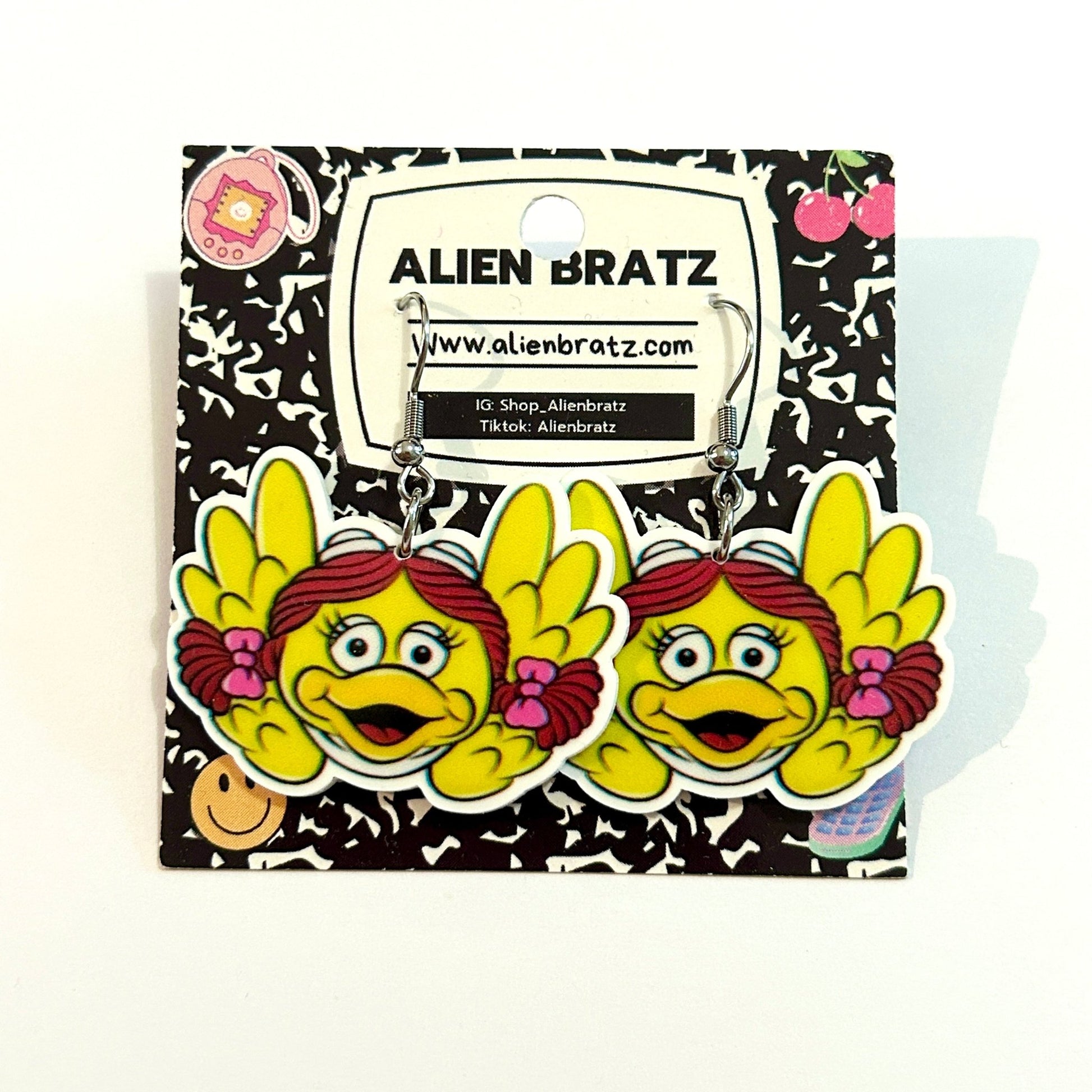 McDonald's Birdie the Early Bird Earrings - PopCultGang