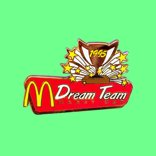 McDonalds Dream Team Mark Ost 1995 Enamel Pin (90s) - PopCultGang